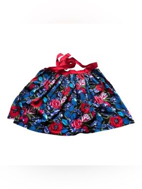 Vintage Floral Apron Cottagecore Kitchen Baking